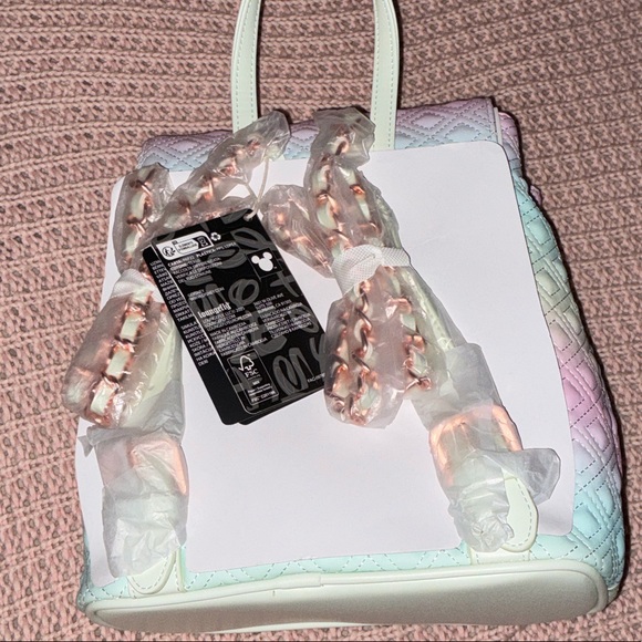 Loungefly Multicolor Quilted Backpack - Picture 3 of 4